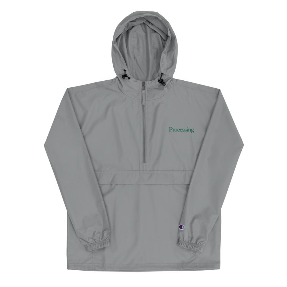 Processing - Embroidered Champion Packable Jacket