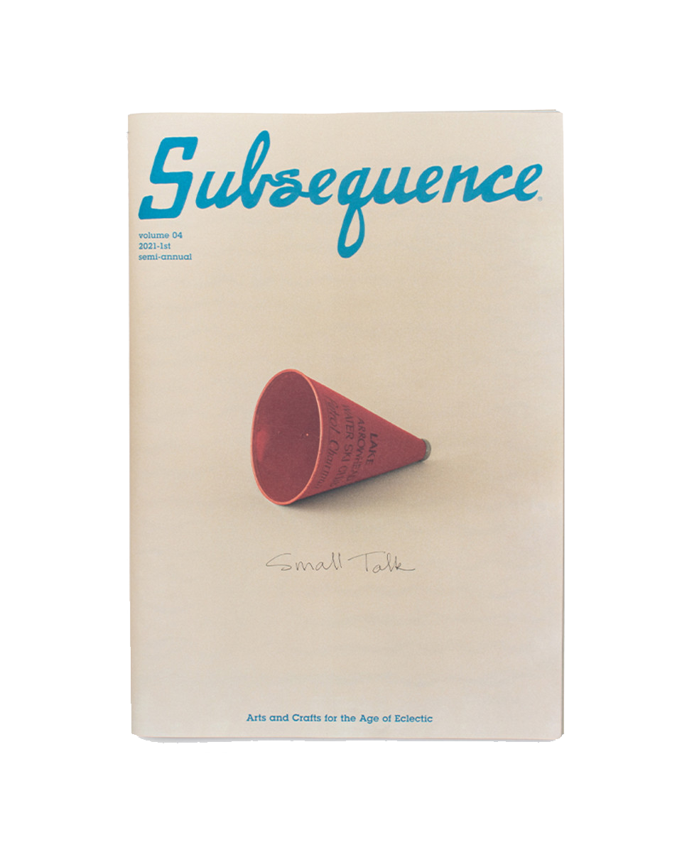 SUBSEQUENCE MAGAZINE VOL.4 – hypernormal.space