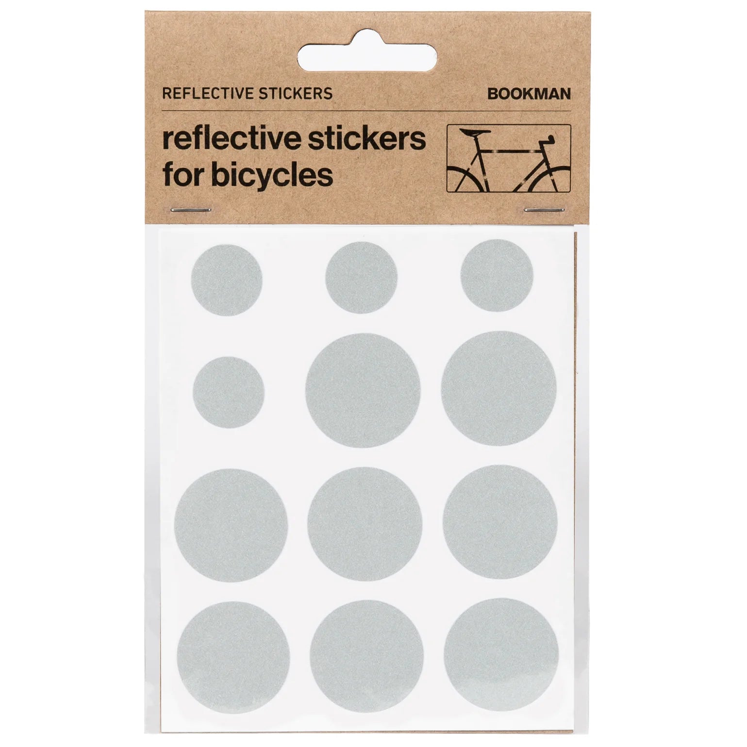 Reflective Dot Stickers White