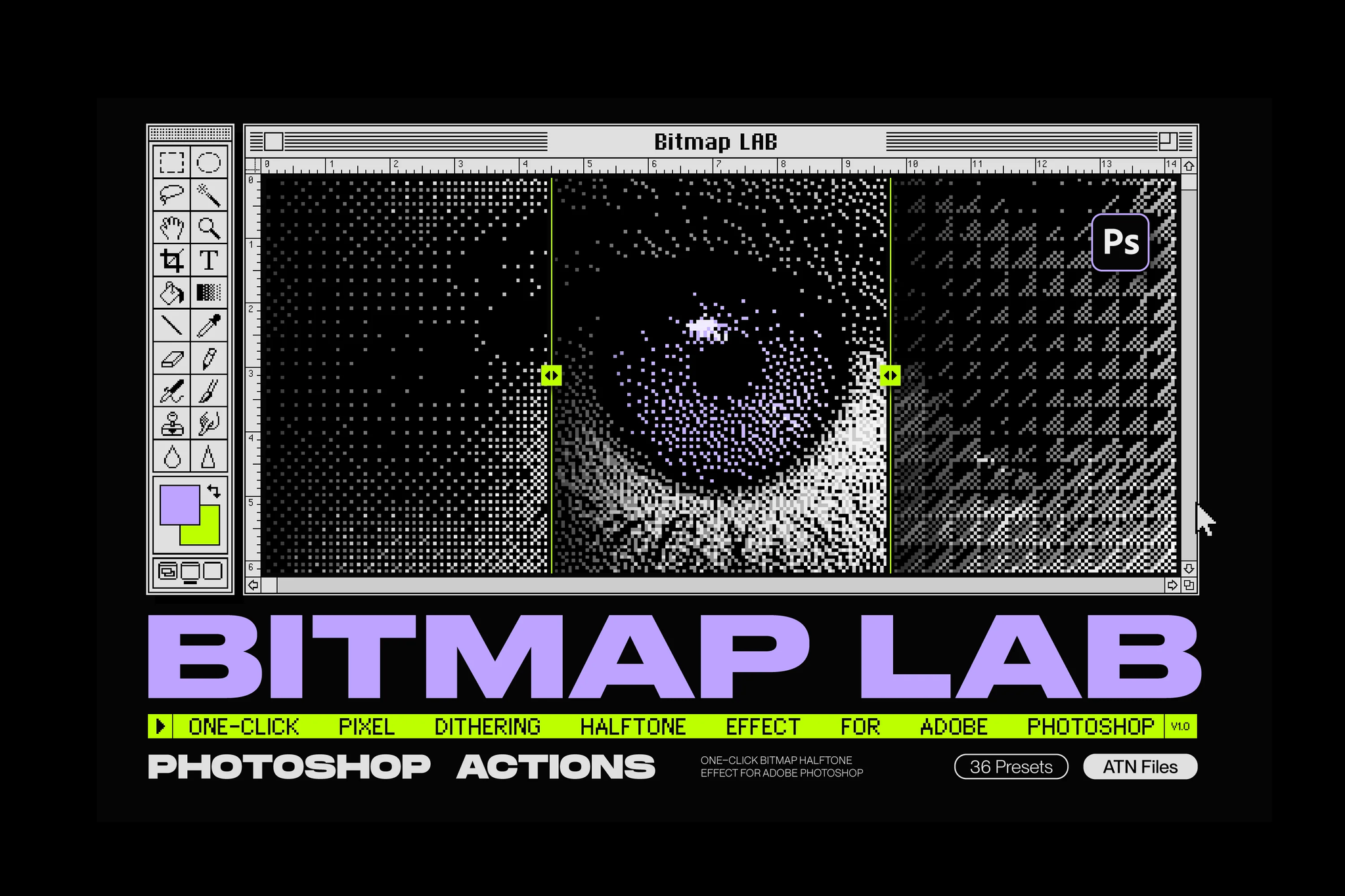 Bitmap Lab - One Click Pixel Action
