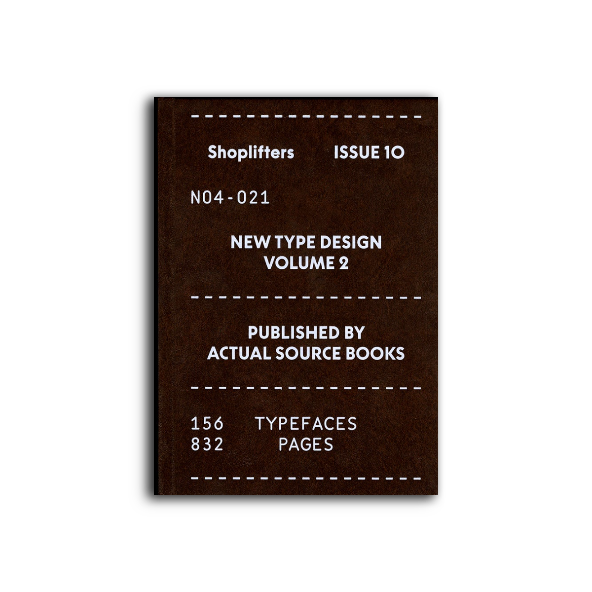 SHOPLIFTERS, ISSUE 10 – NEW TYPE DESIGN VOLUME 2