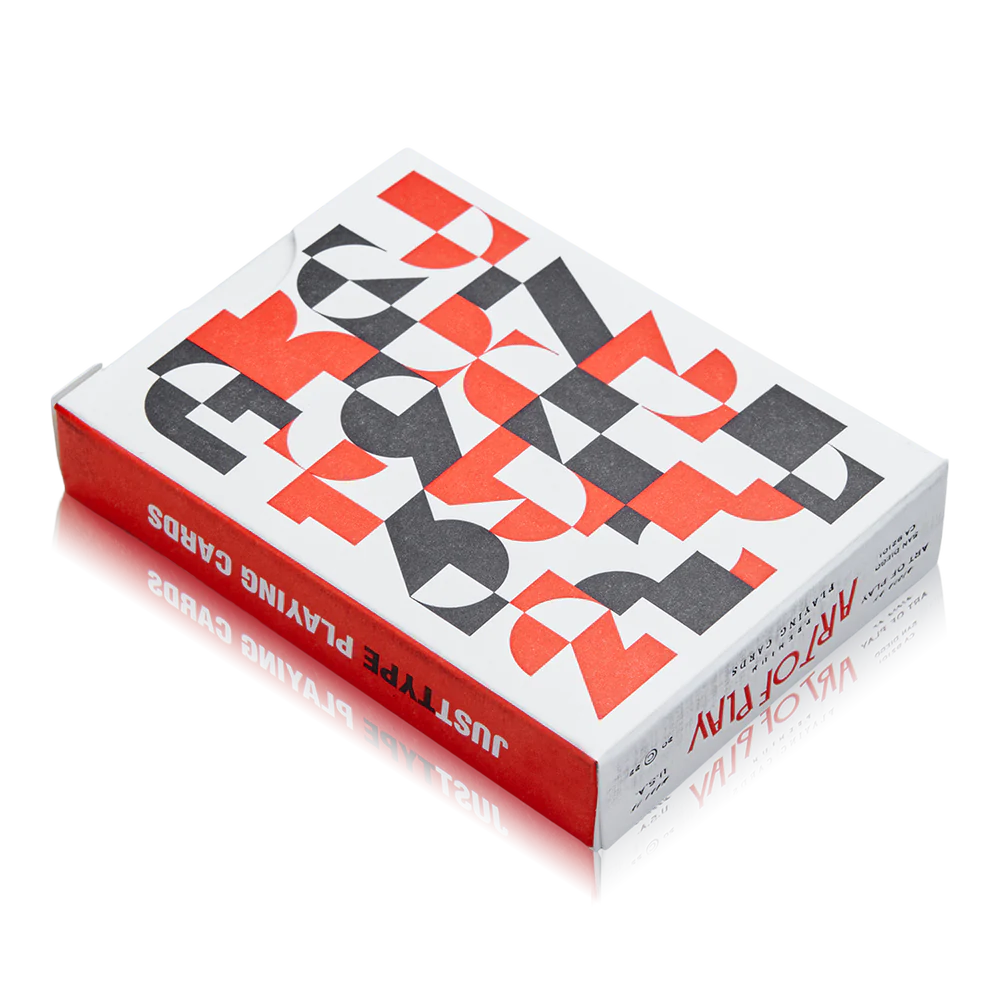 Just Type Playing Cards - Edition 1