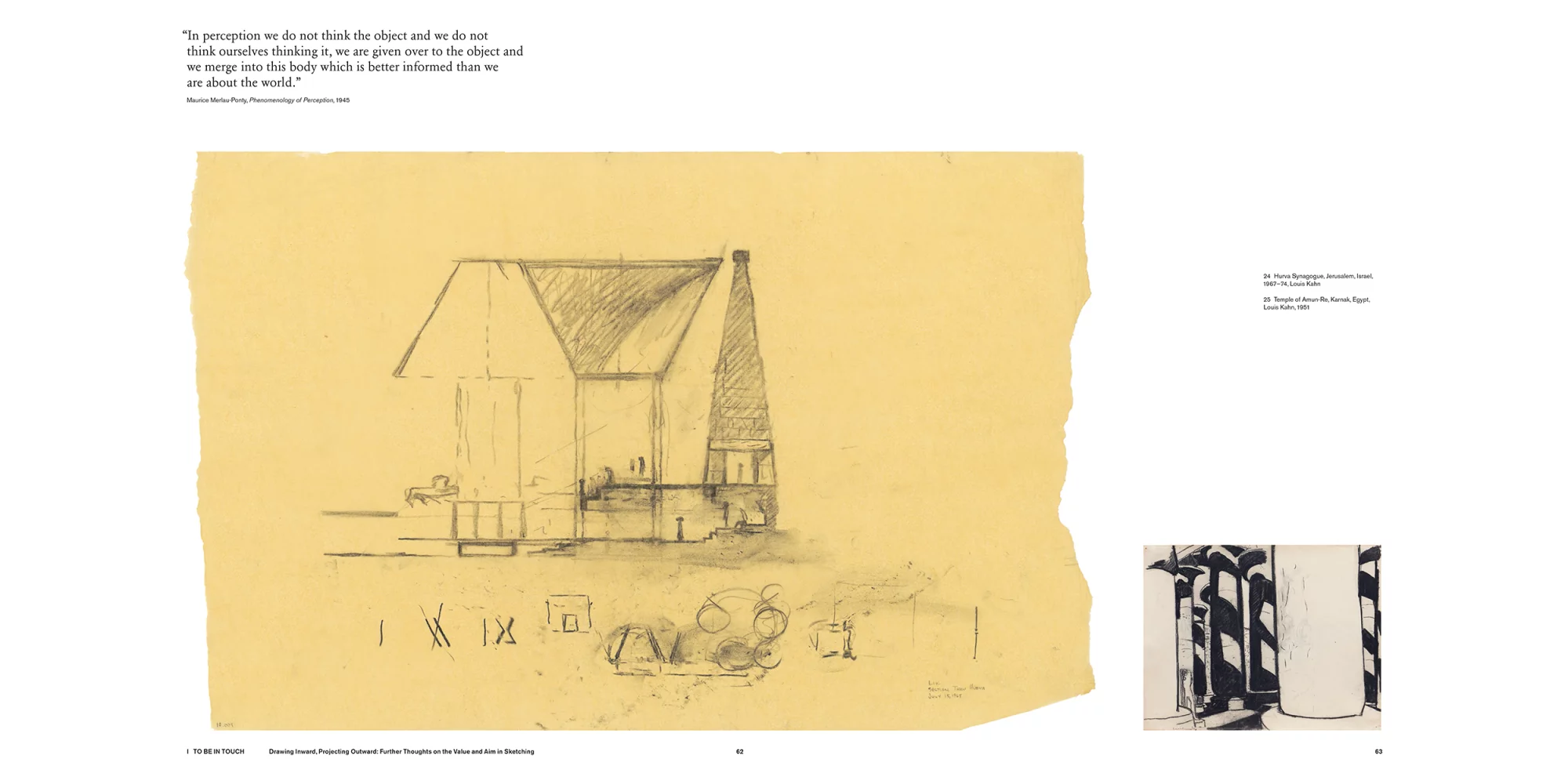 アート・デザイン・音楽 LOUIS KAHN THE IMPORTANCE OF A DRAWING Louis Kahn: The Importance of a Drawing | North East
