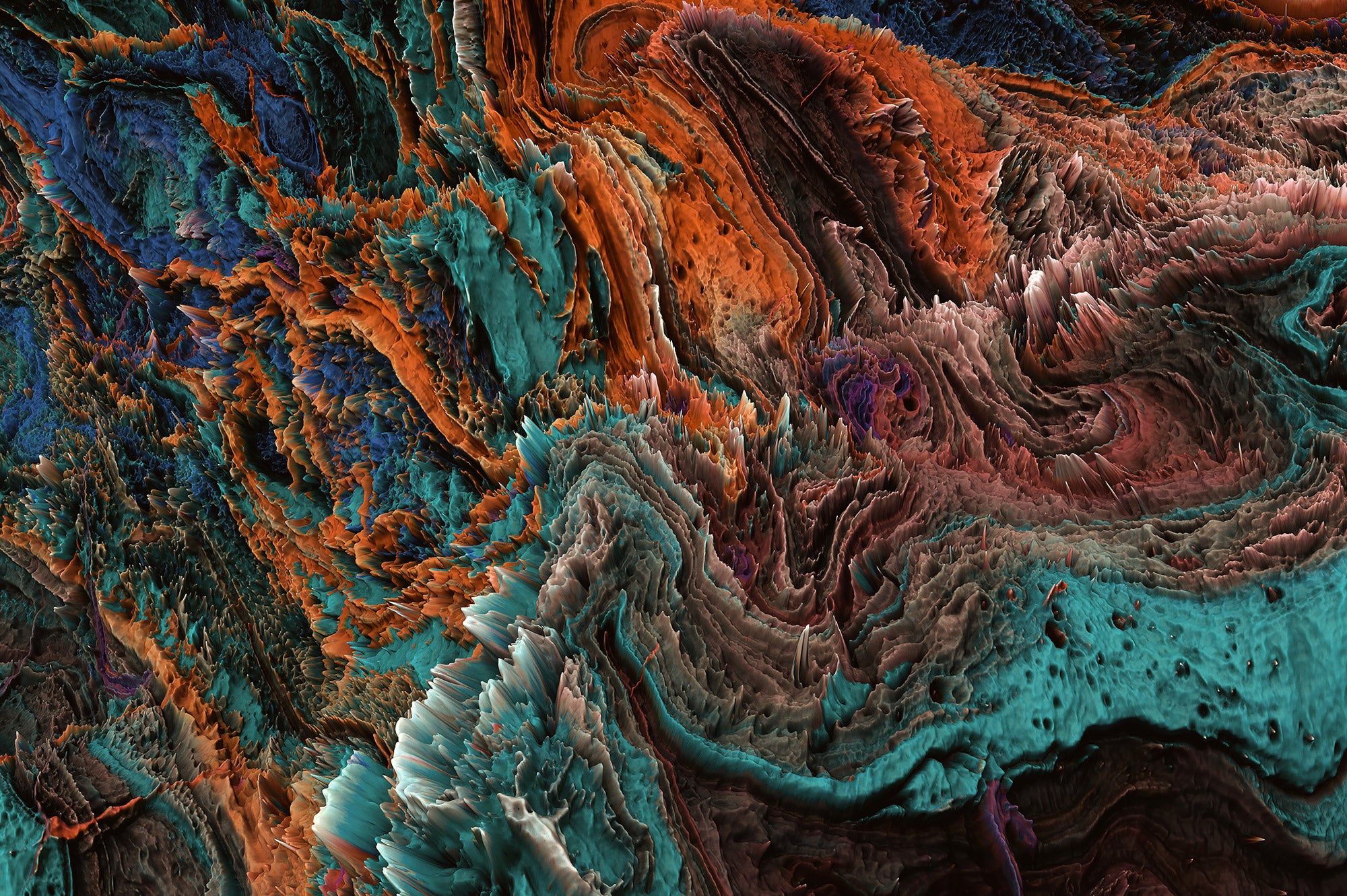 Terrain: Abstract 3D Landscapes