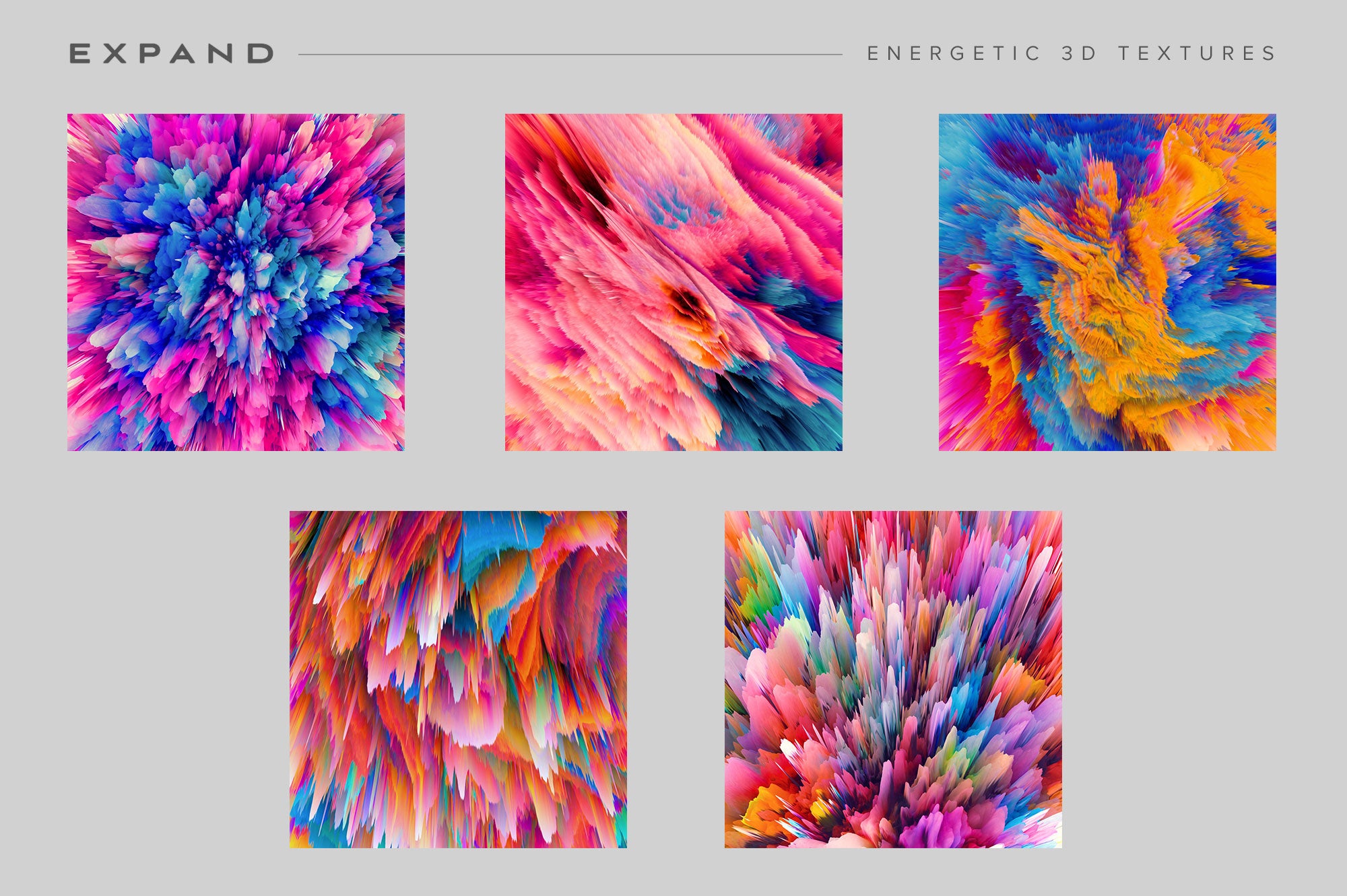 Expand: Energetic 3D Textures