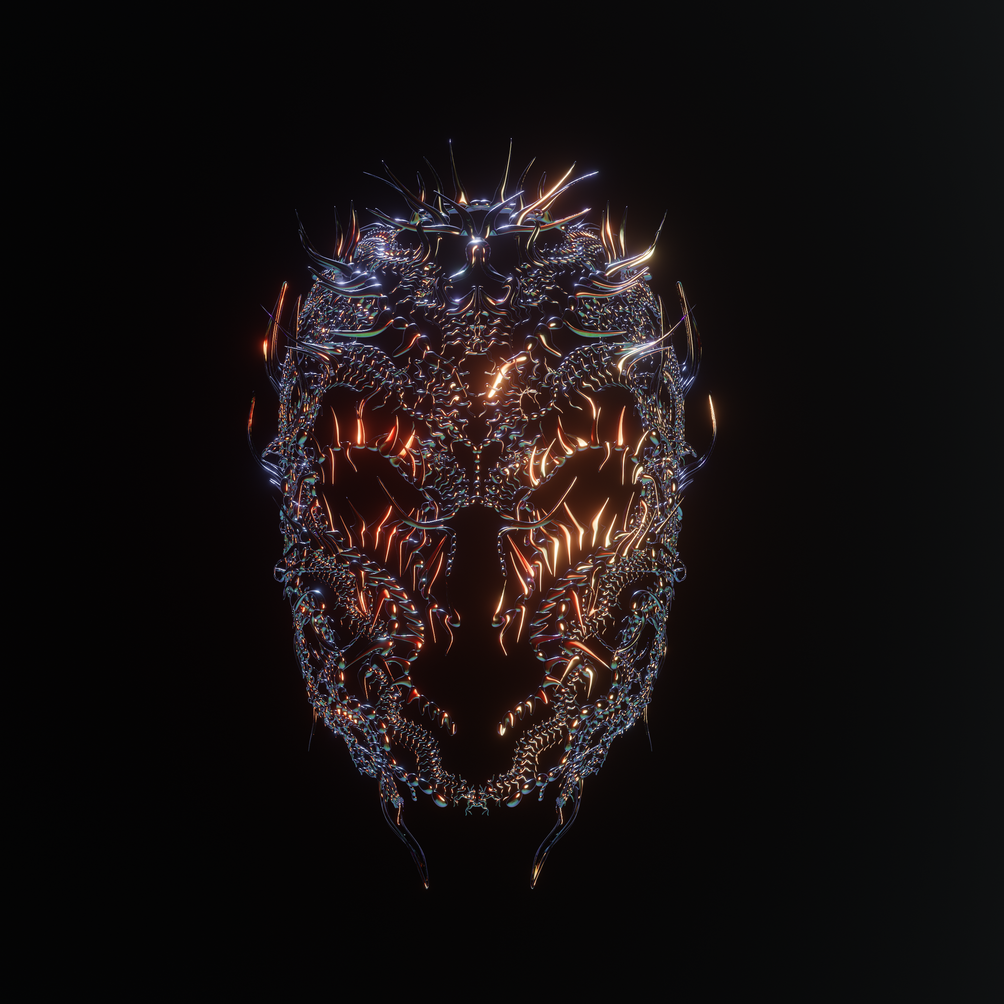 Abstract Mask - OBJ File