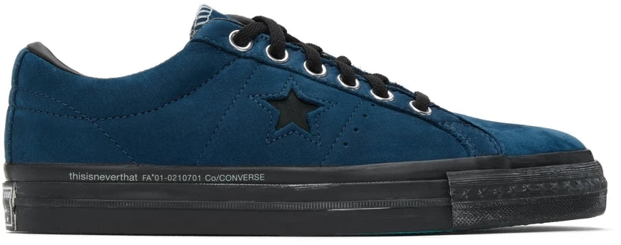 THISISNEVERTHAT - Blue Converse Edition One Star Low Sneakers