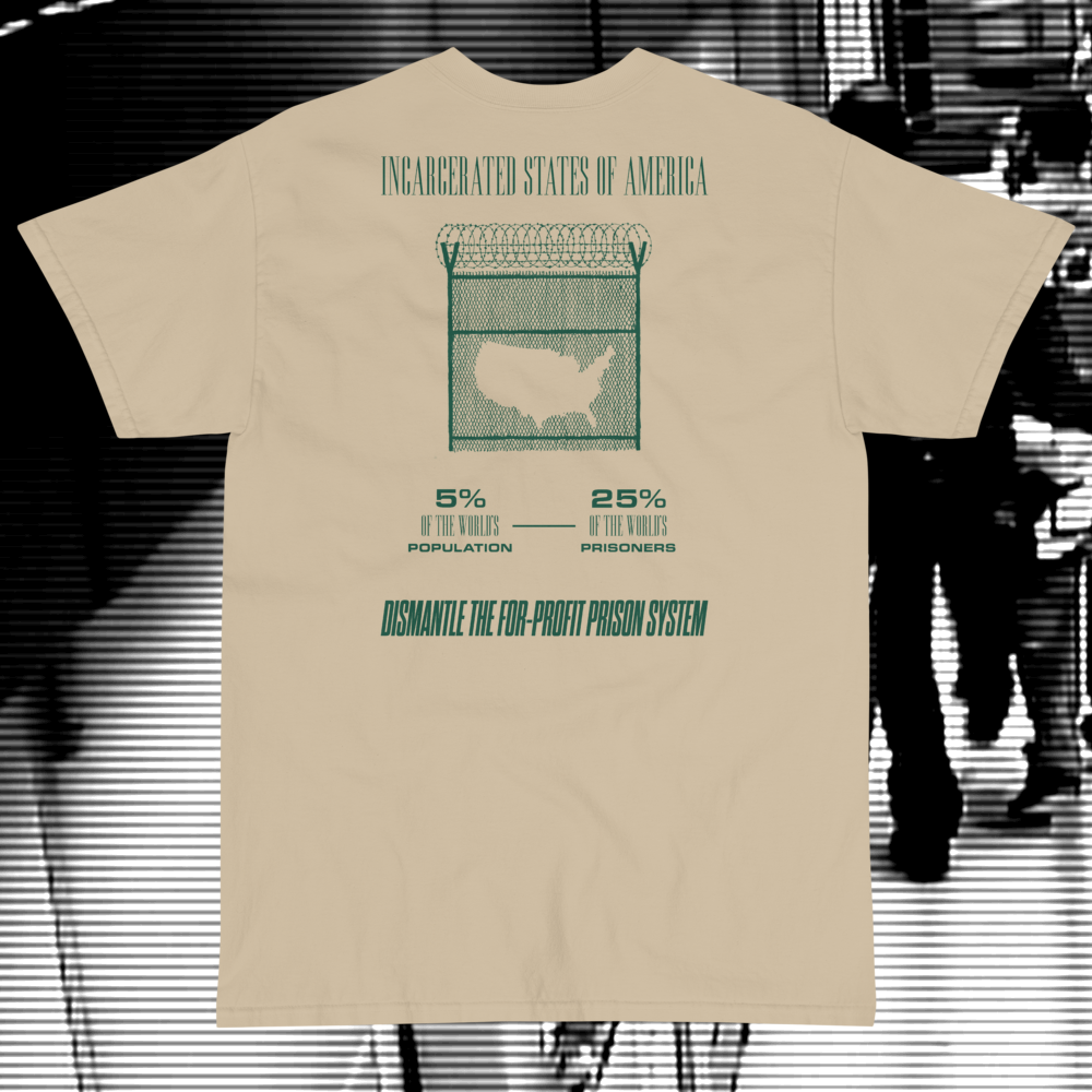 Incarcerated States of America - Short Sleeve T-Shirt