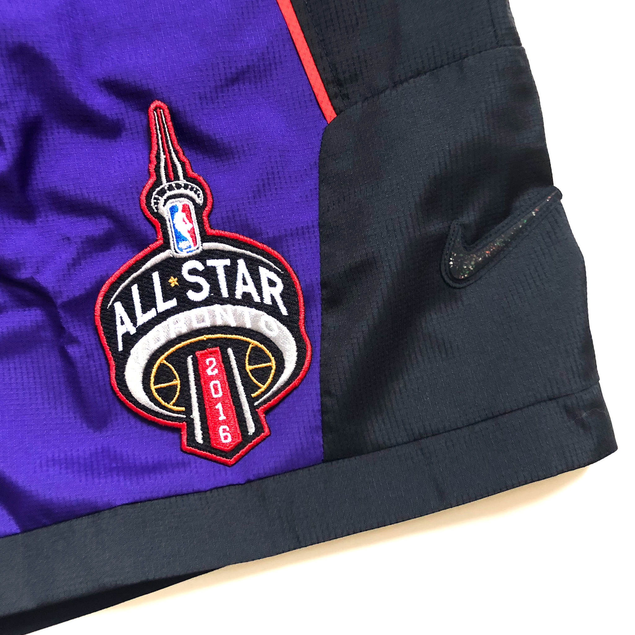 Toronto 2016 All Star Game Nike Throwback Customized Raptors Shorts