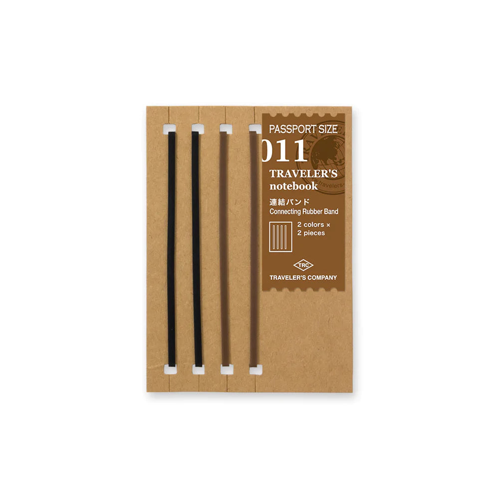 TRAVELER'S Company 011 Connecting Rubber Band (Passport Size
