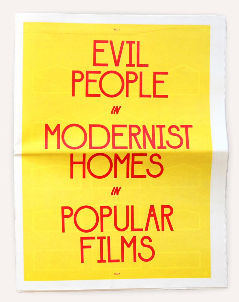 Evil People in Modernist Homes in Popular Films