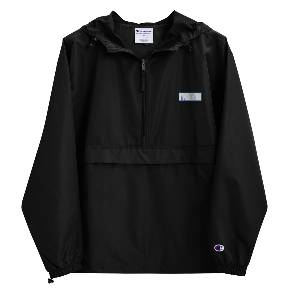 Hypernormal Embroidered Boxed Logo Champion Packable Jacket