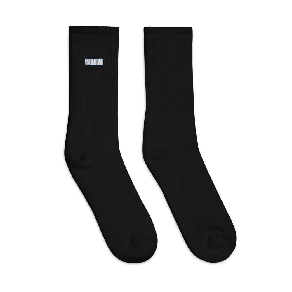 Hypernormal Boxed Logo Embroidered Socks