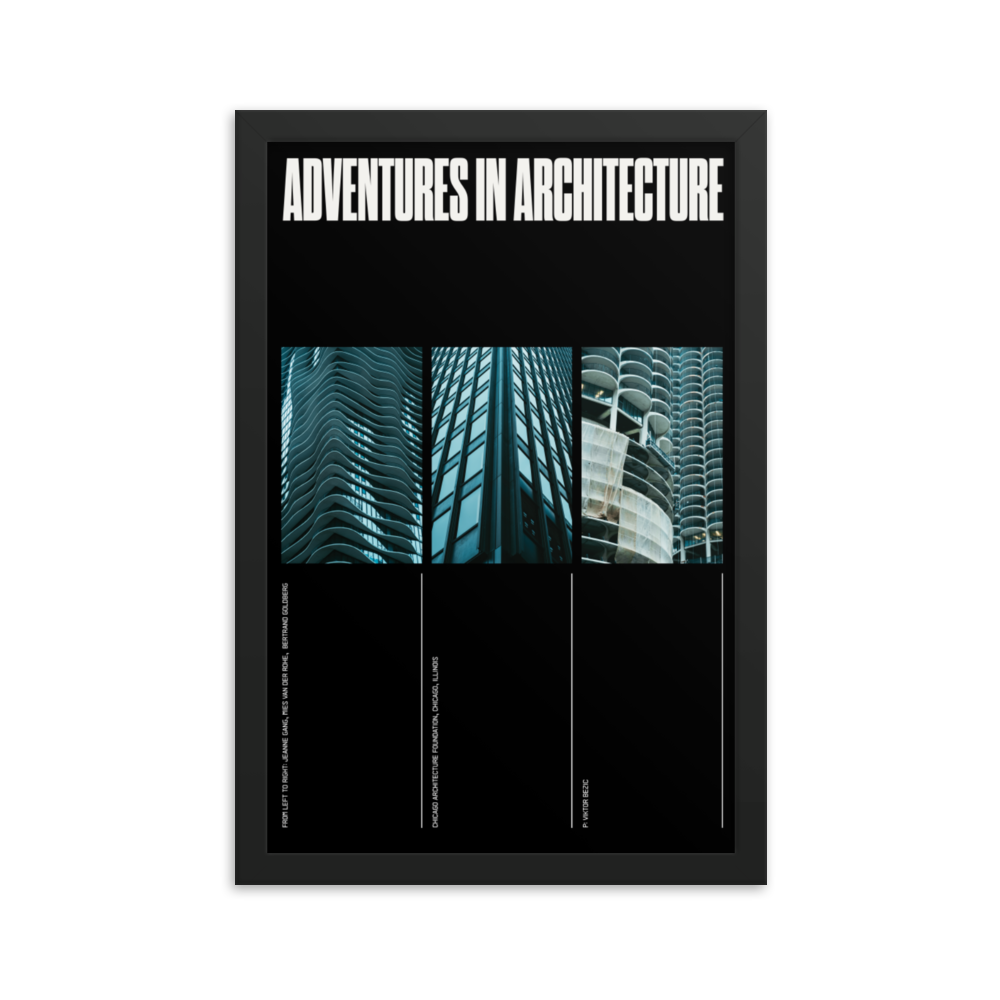 Adventures in Architecture Poster