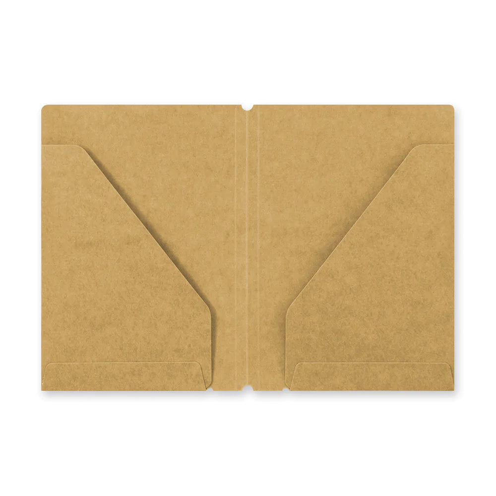 TRAVELER'S Company 010 Kraft Paper Folder (Passport Size)