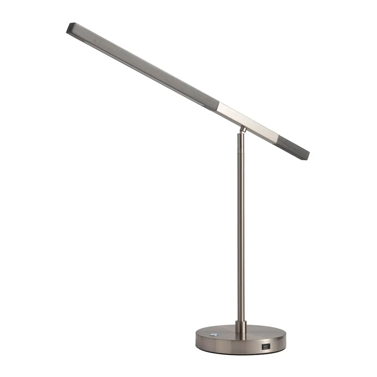 Port 35" Table Lamp in Charcoal Gray