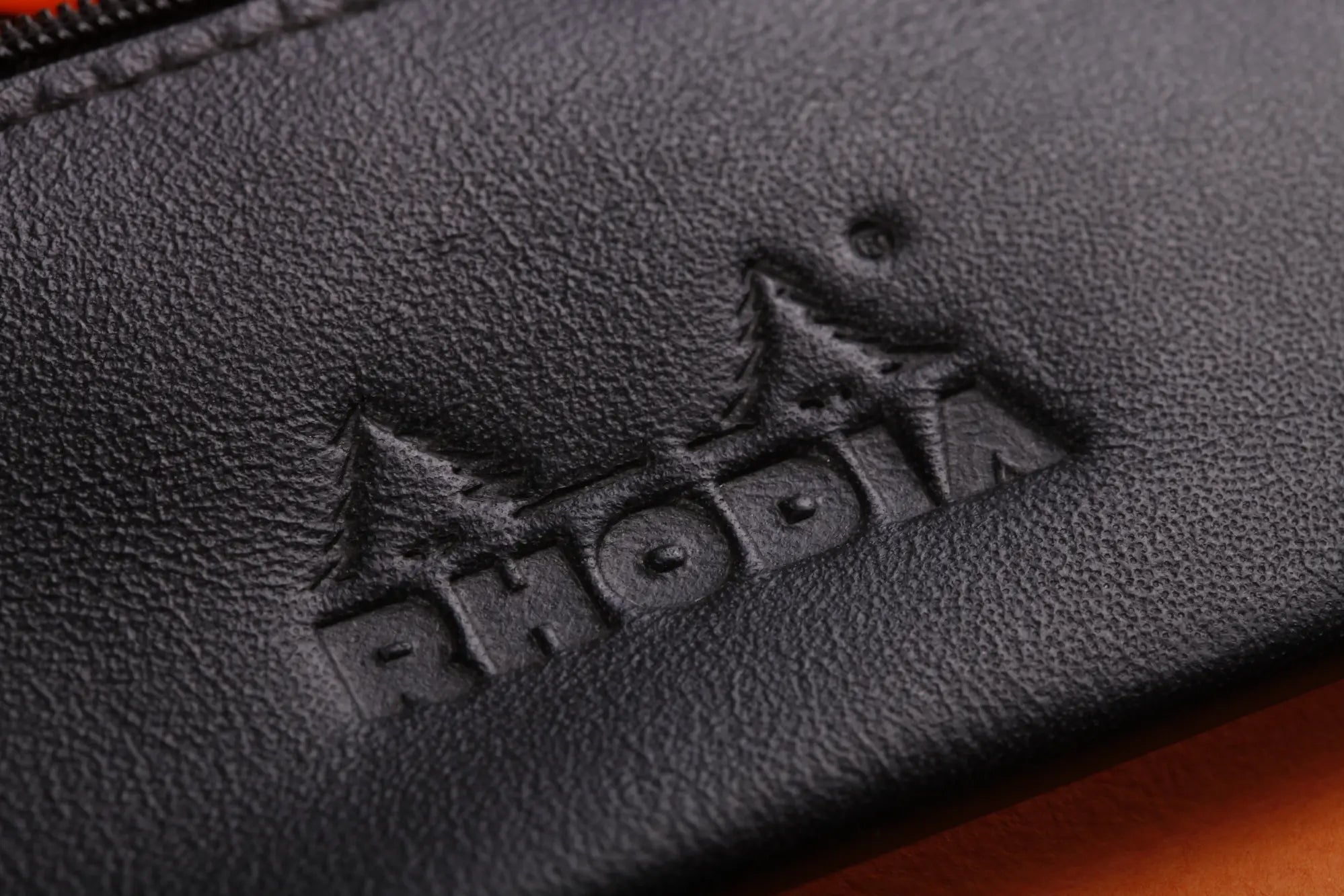 Rhodia Leather Pencil Case