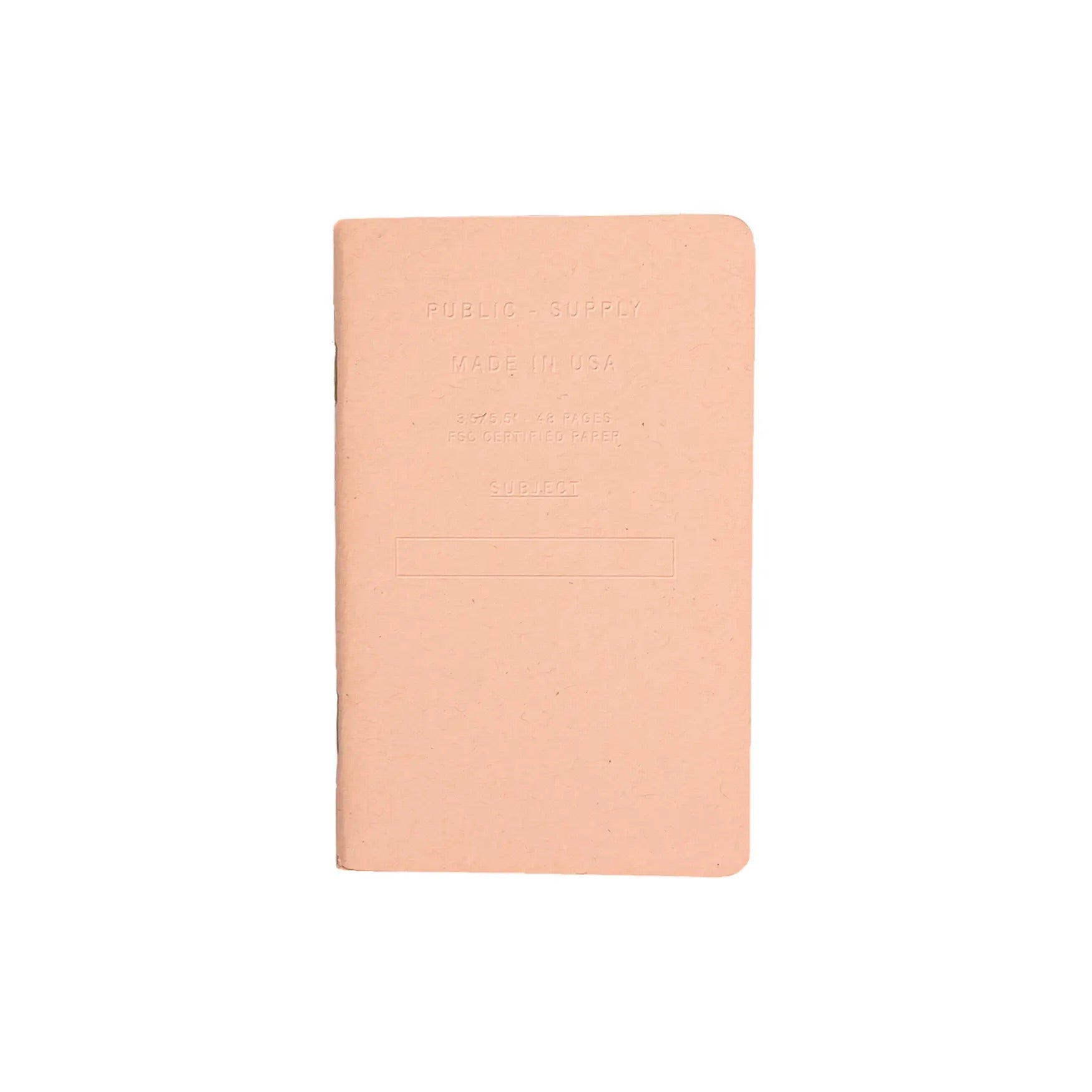 3.5x5.5" Embossed Pocket Notebook (Dotted)