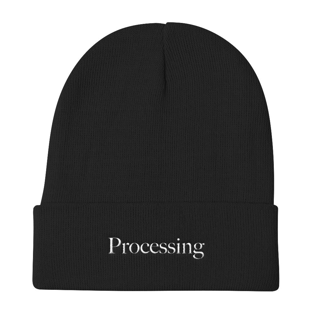 Processing Knit Beanie