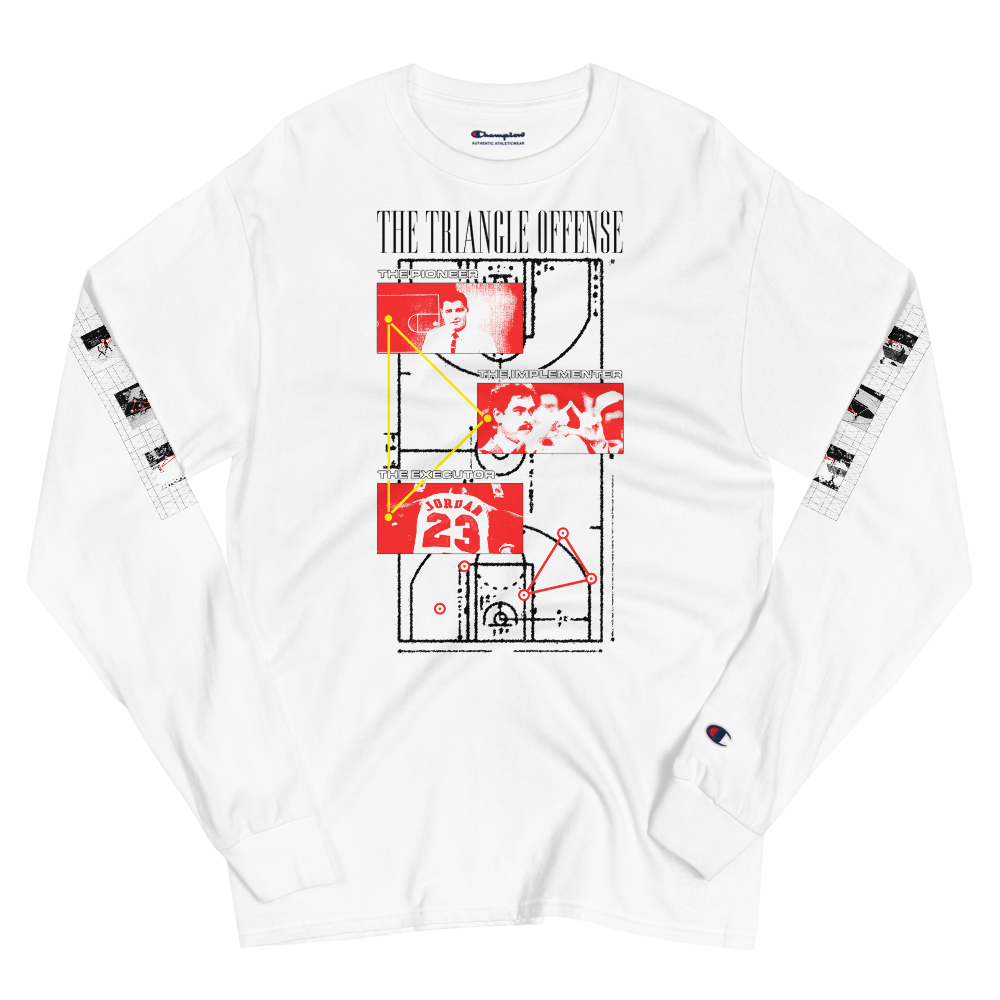 The Triangle Offense - Men's Champion Long Sleeve Shirt