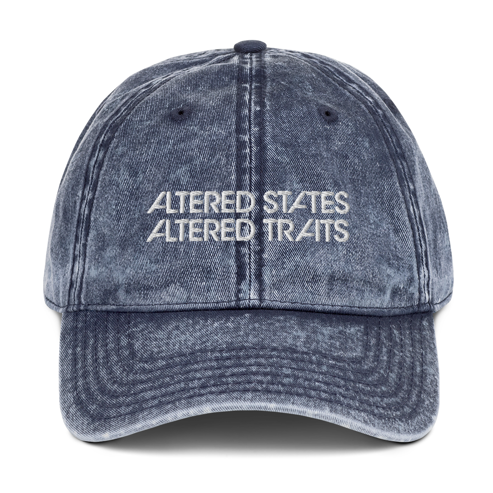Altered States Altered Traits Vintage Cotton Twill Cap
